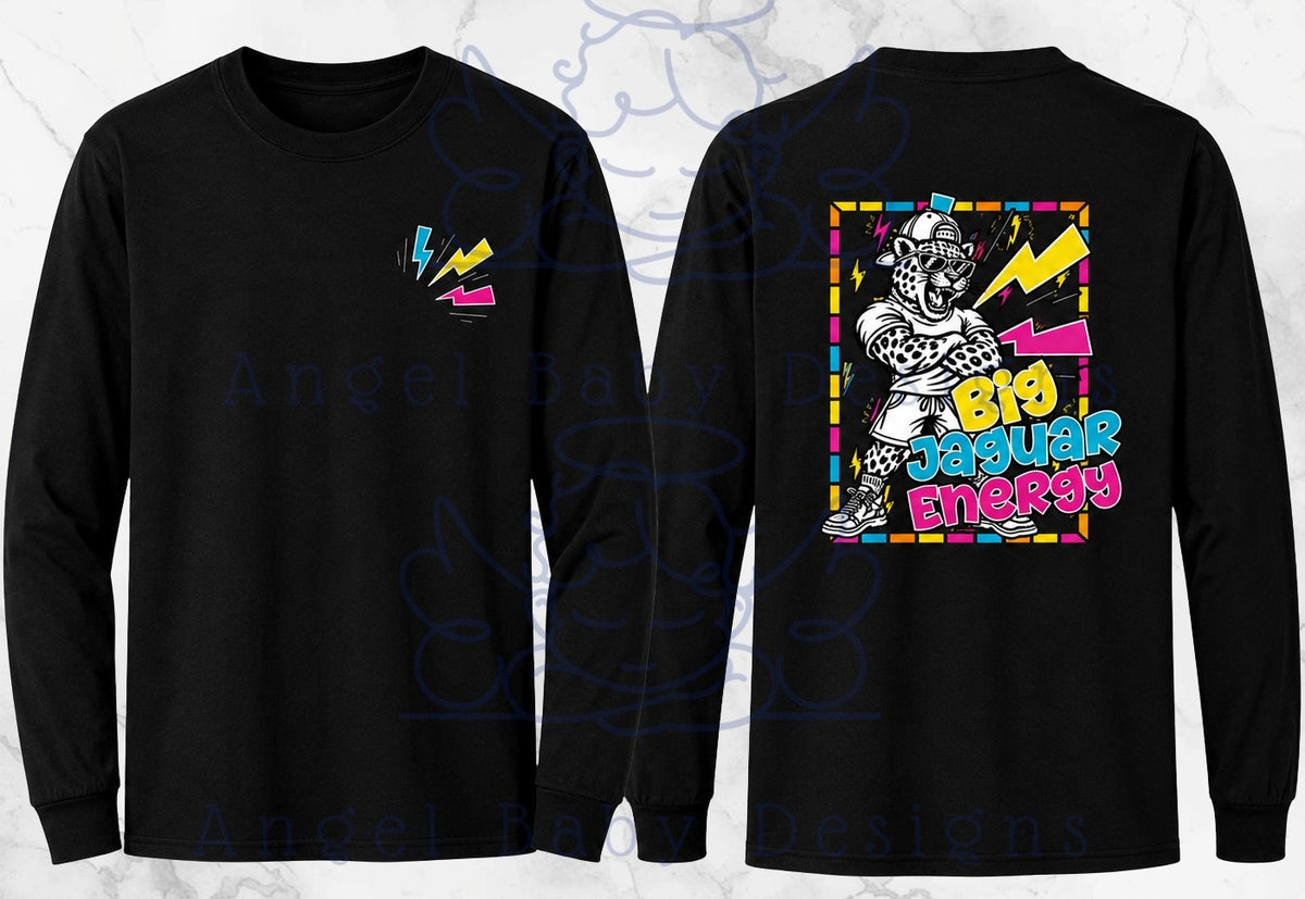 Big Jaguar Energy Youth Long Sleeve T-Shirt