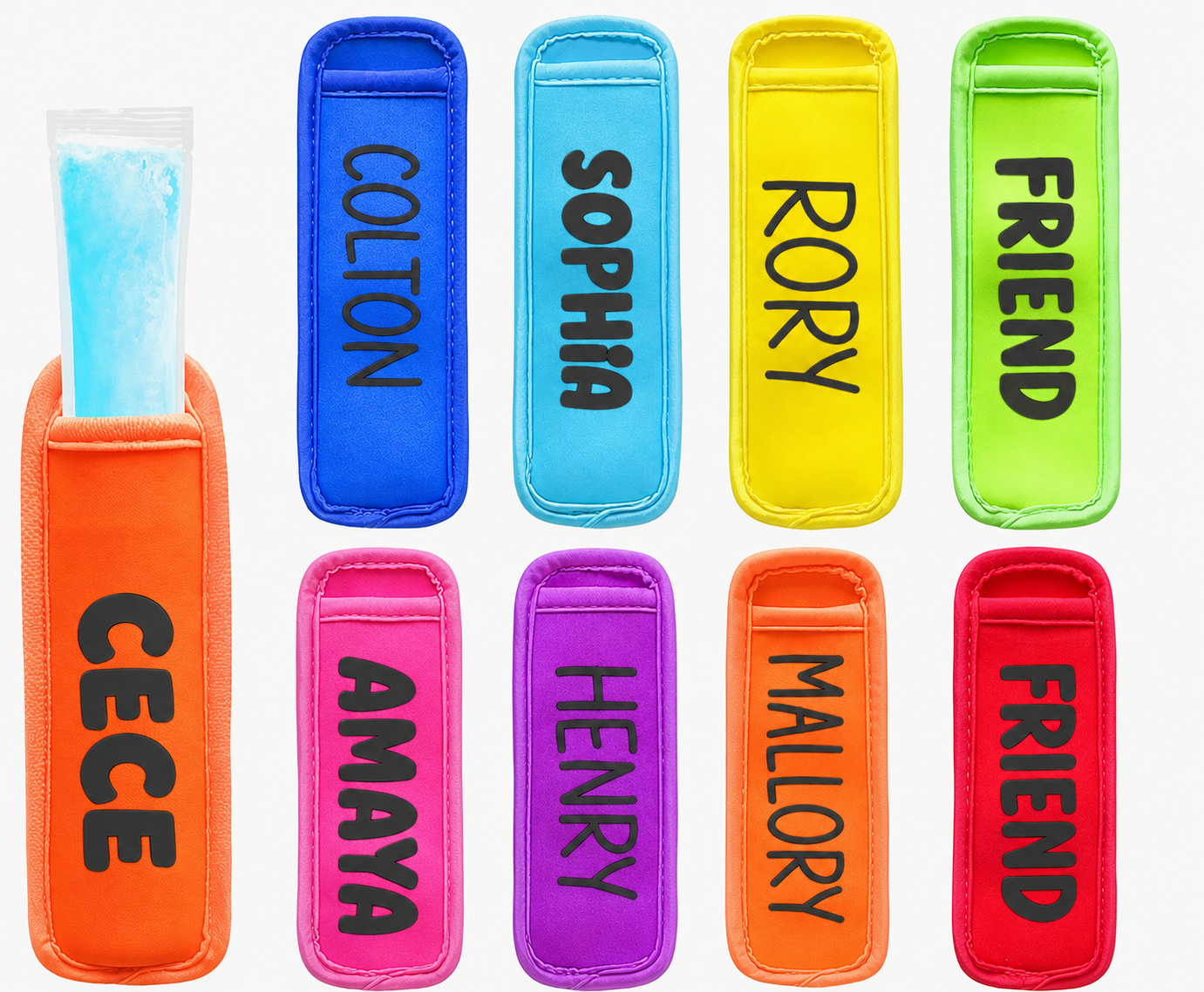 Personalized Freeze-Pop Holder