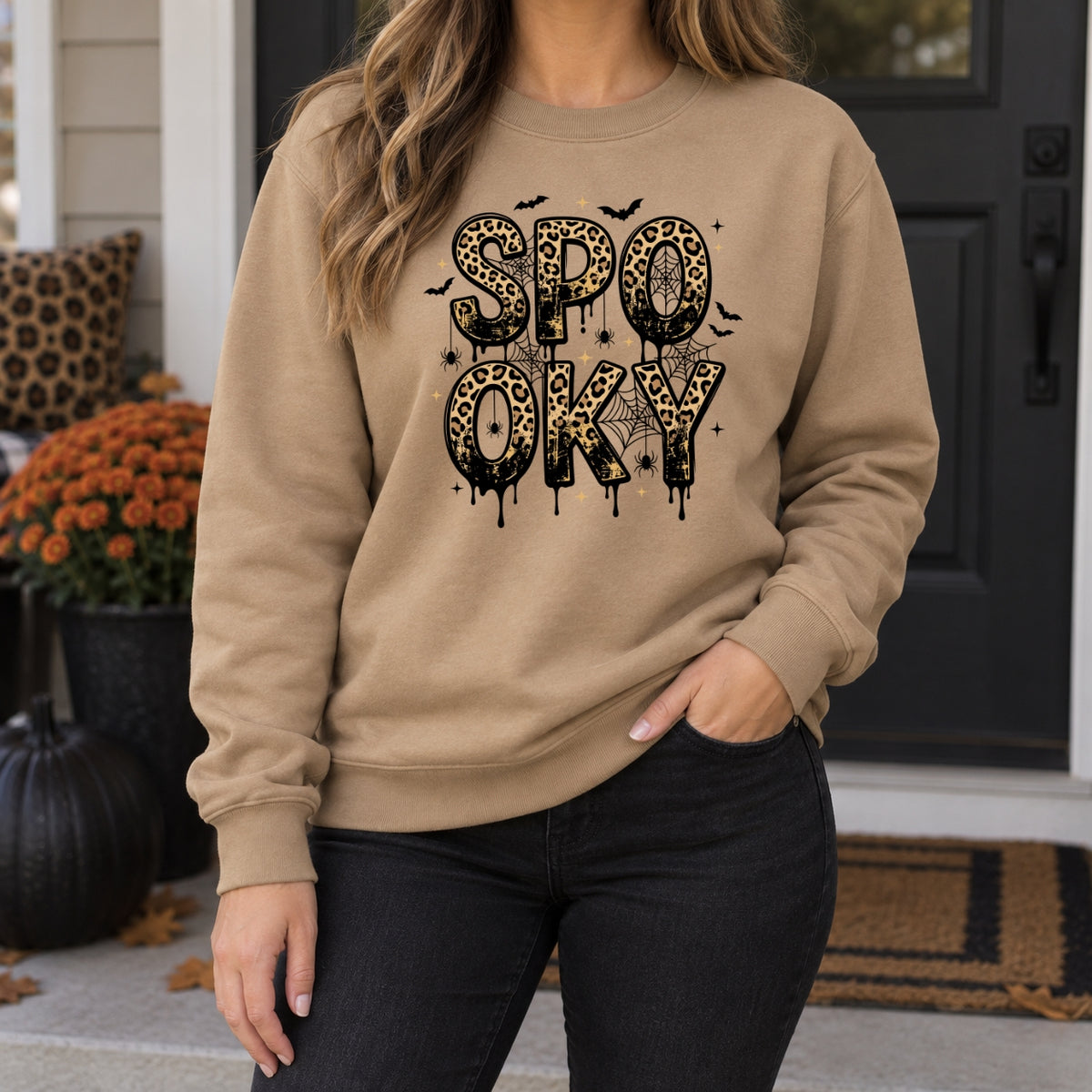 Jaguar Spooky Halloween Crewneck