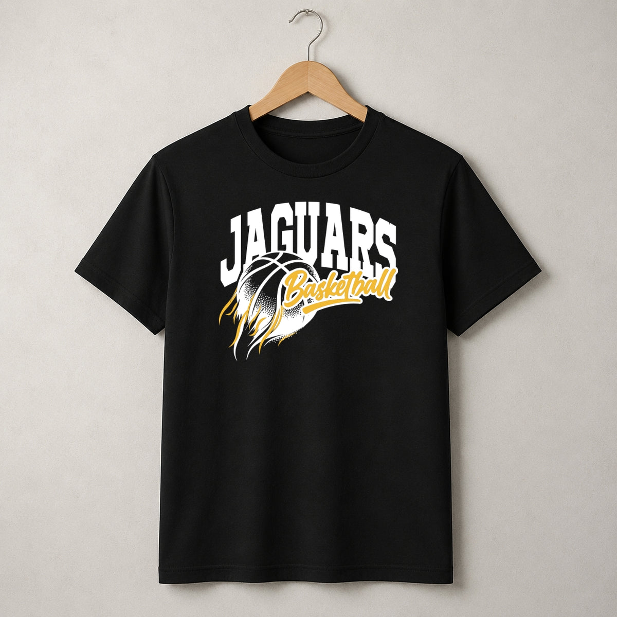 Jaguars Basketball Flame