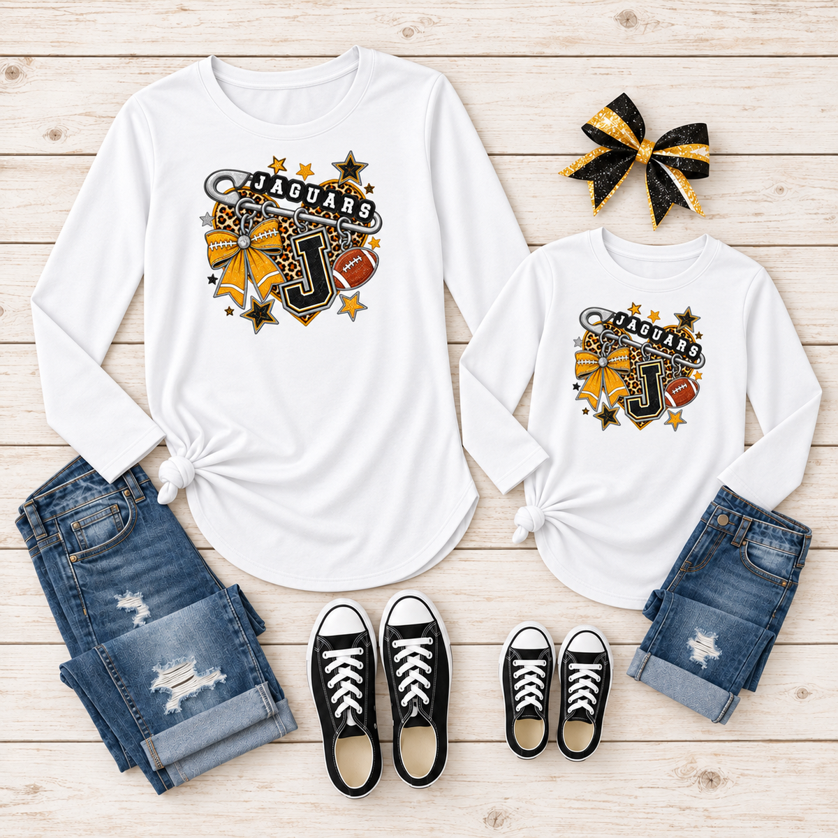 Jaguars Safety Pin Spirit Top