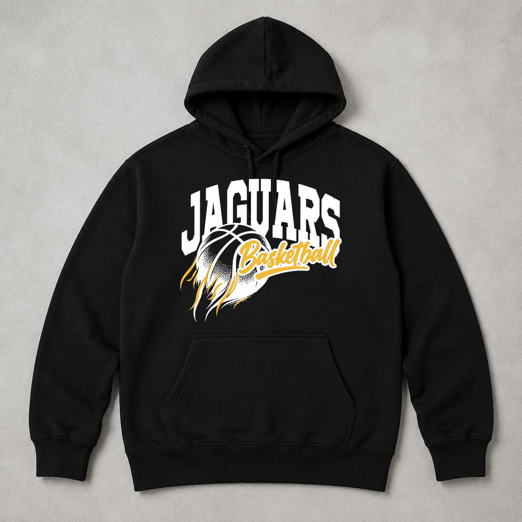 Jaguars Basketball Flame