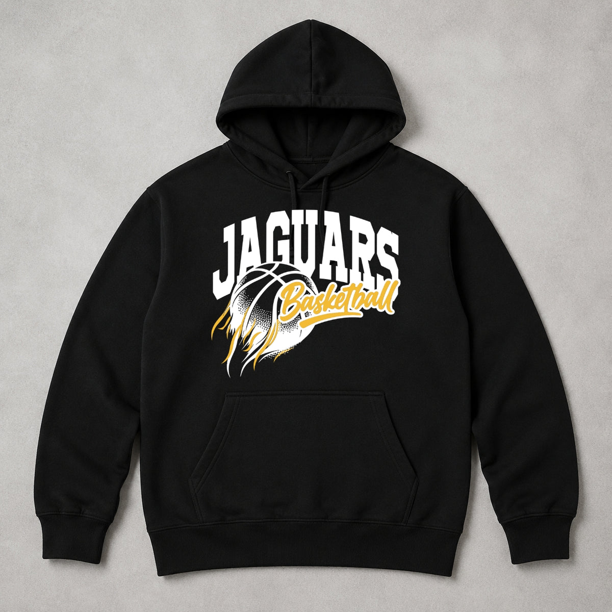 Jaguars Basketball Flame