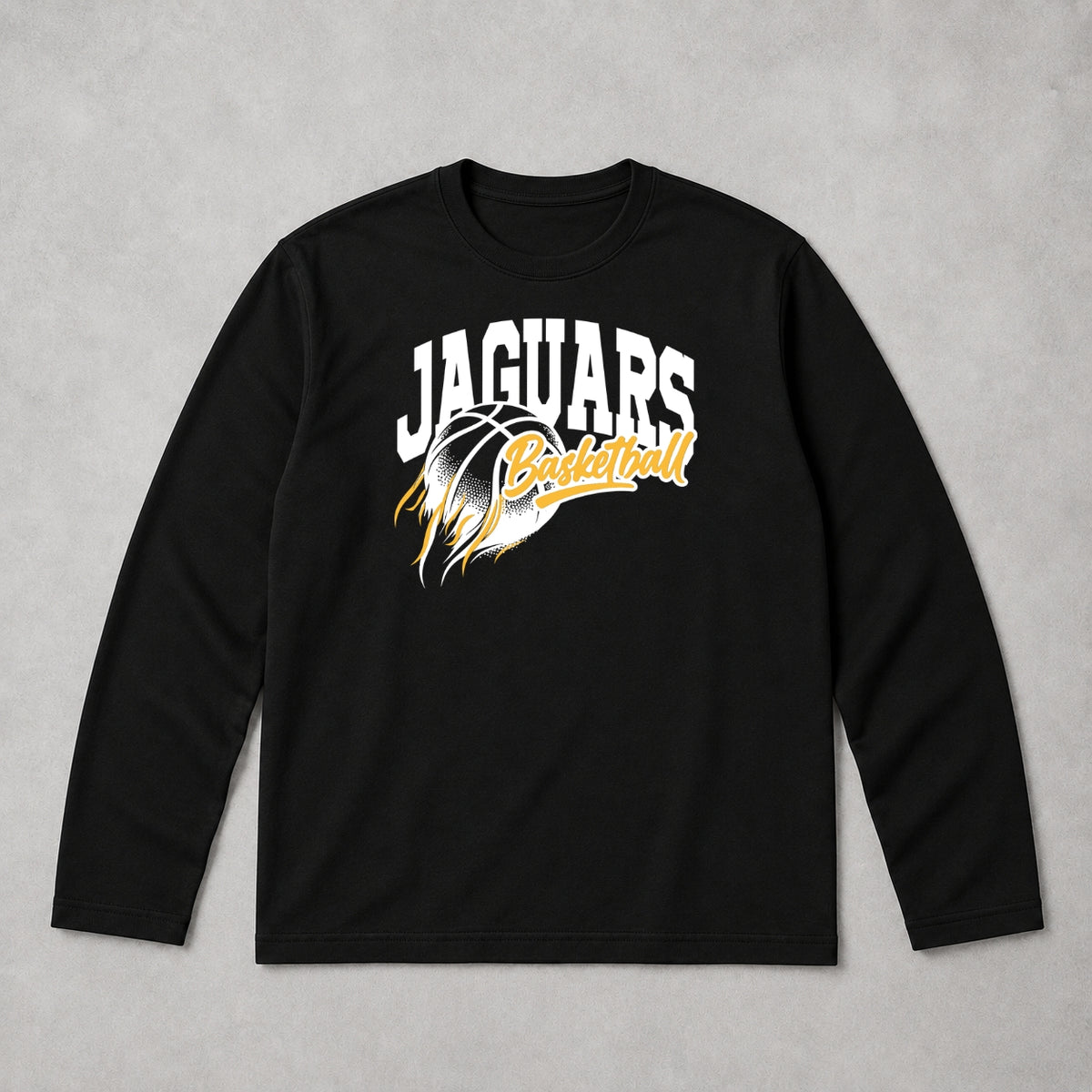 Jaguars Basketball Flame