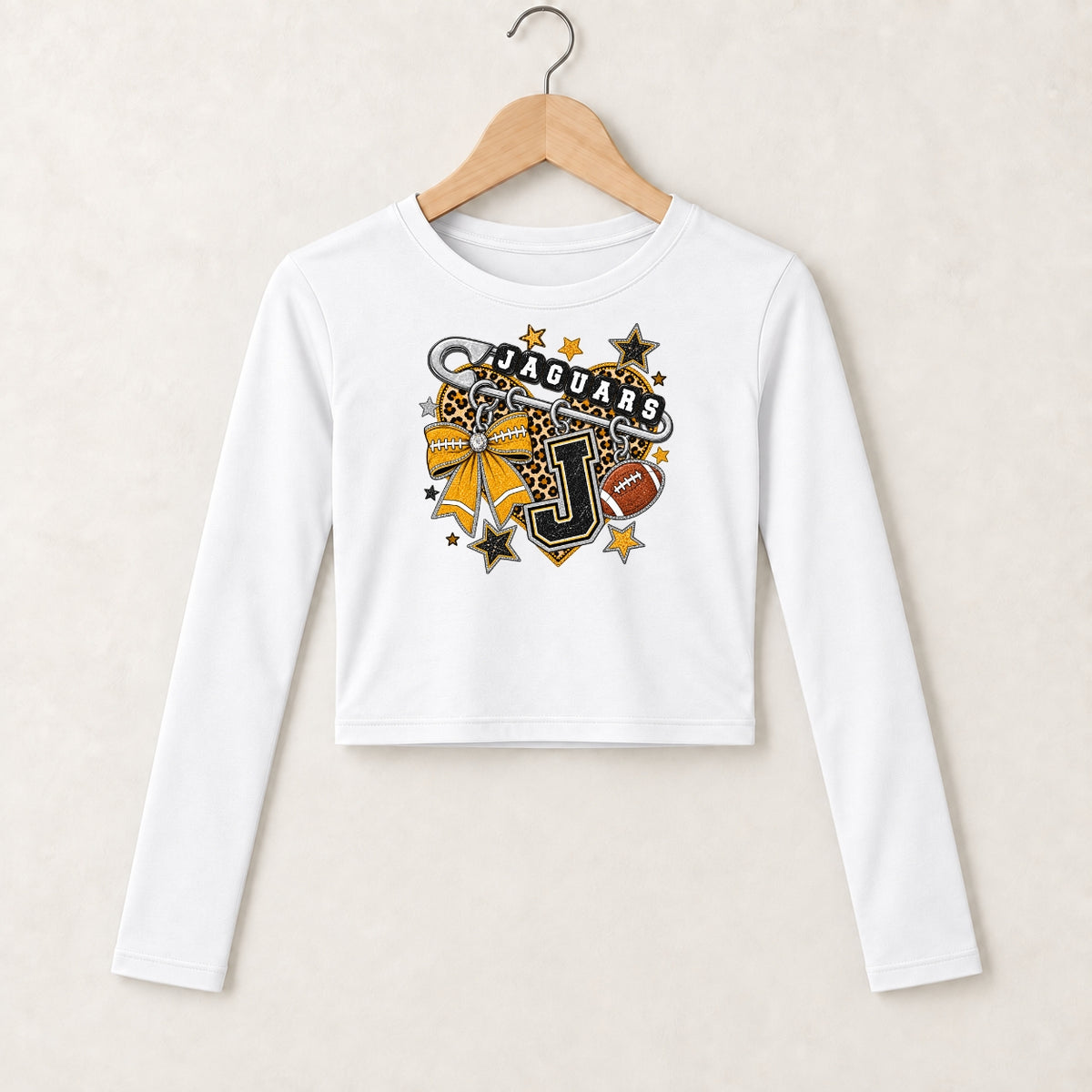 Jaguars Safety Pin Spirit Top