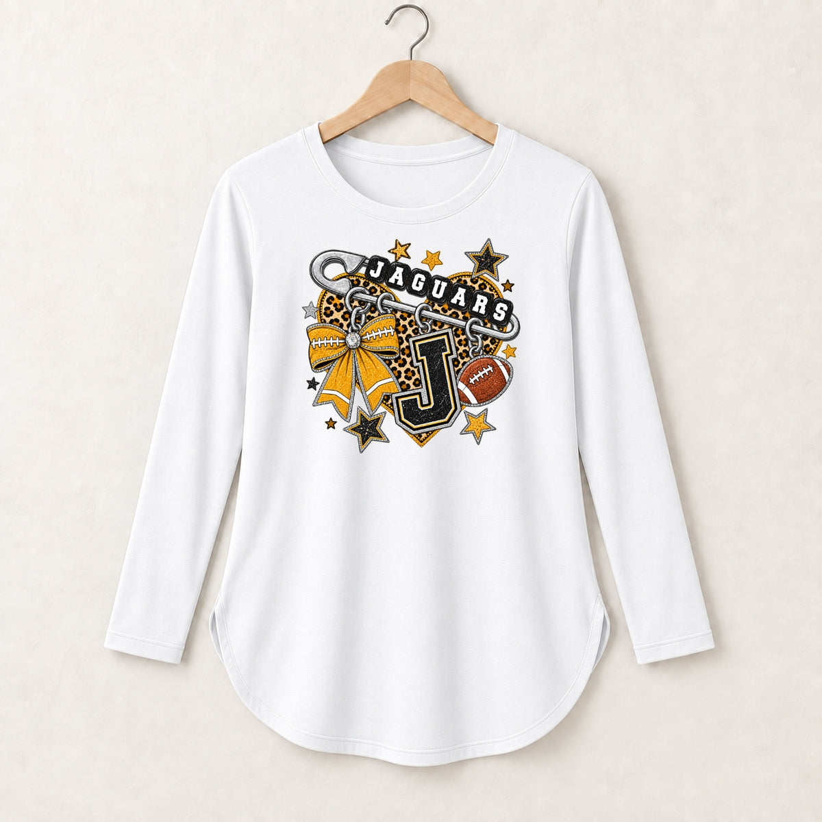 Jaguars Safety Pin Spirit Top