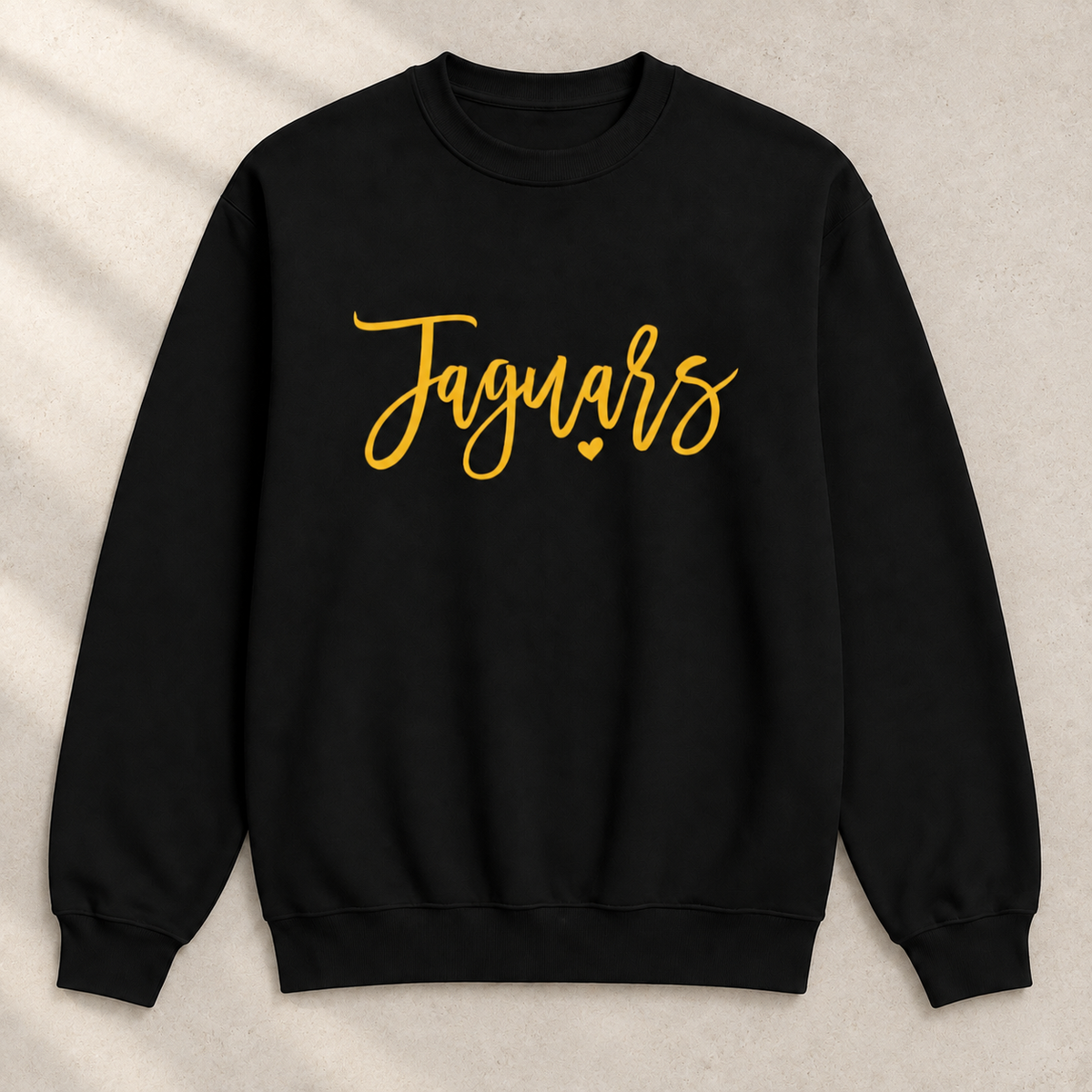 Jaguars Script Heart Apparel