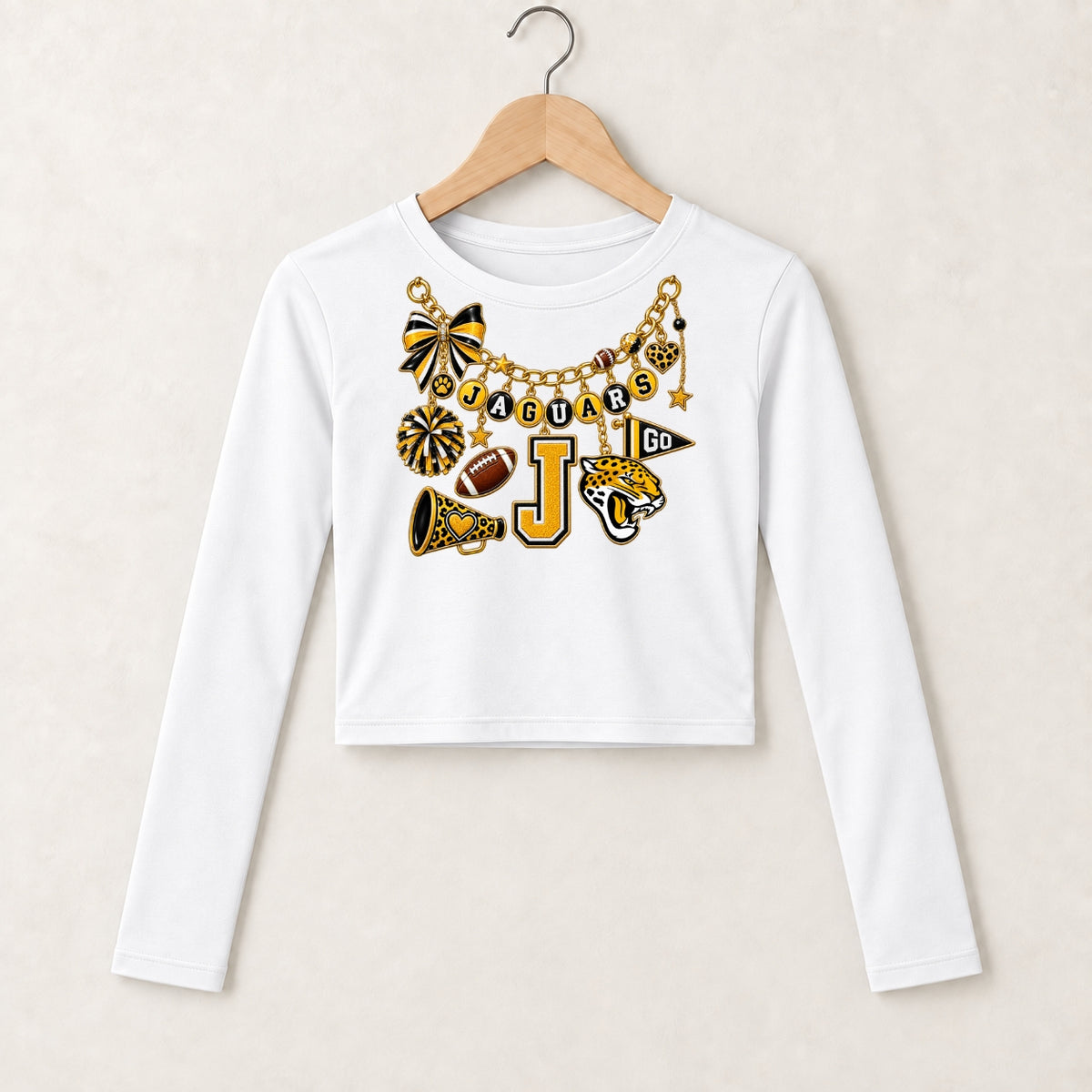 Jaguars Spirit Charm Bracelet Top