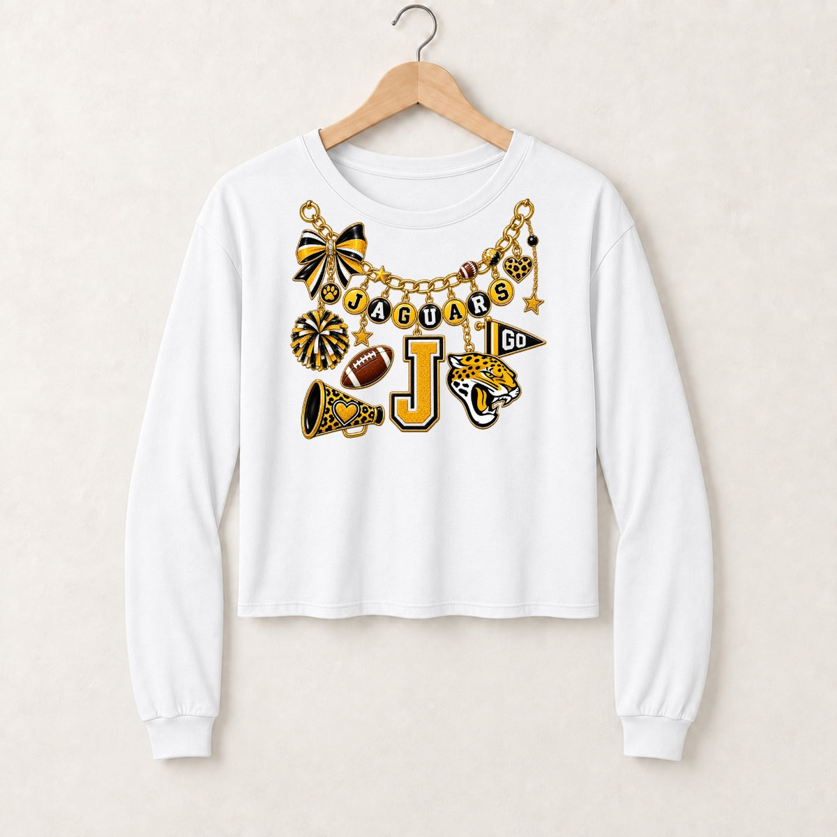 Jaguars Spirit Charm Bracelet Top