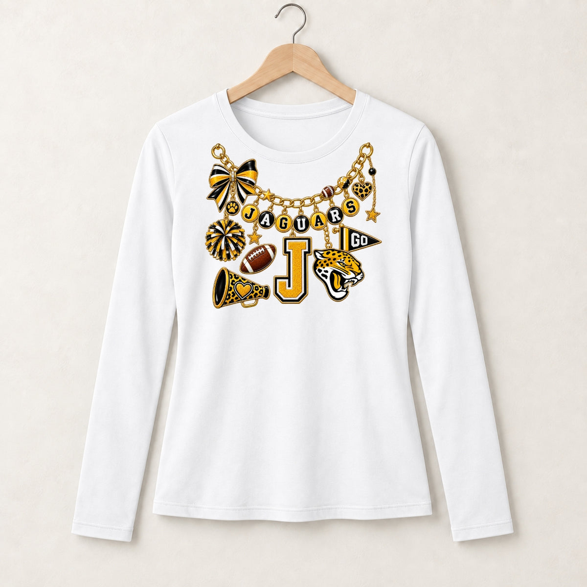 Jaguars Spirit Charm Bracelet Top