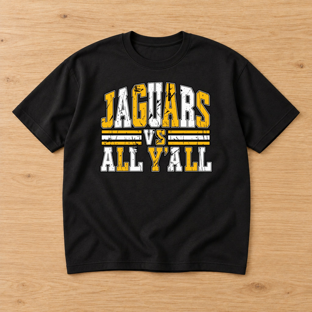 Jaguars vs All Y’all Spirit Wear