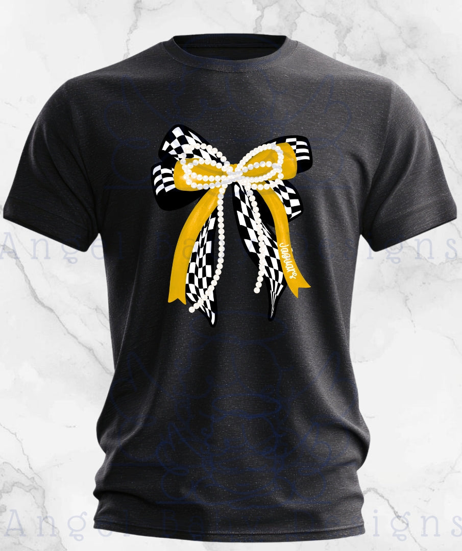 TJ Jaguars Bow Short Sleeve T-Shirt