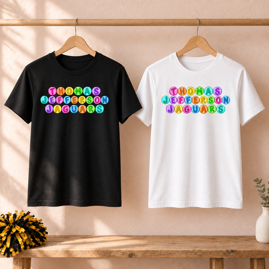 Thomas Jefferson Jaguars Color Pop Shirt