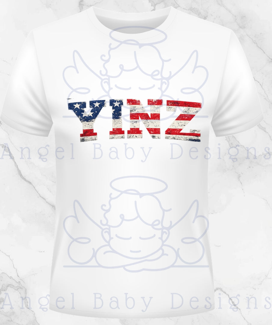 Yinz Patriotic T-Shirt