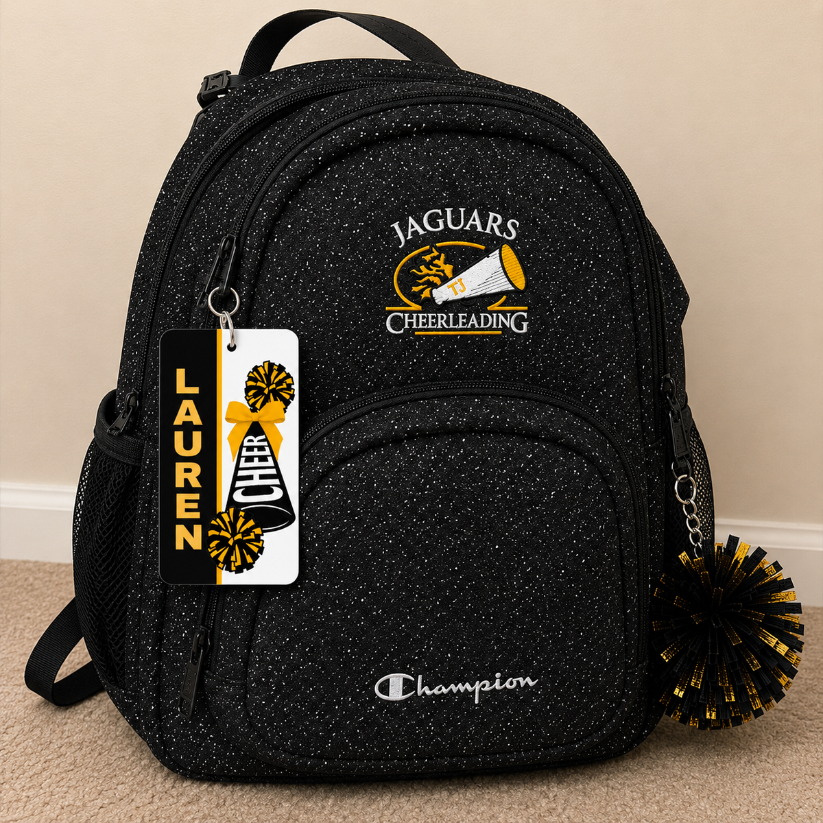 Personalized Cheer Bag Tag