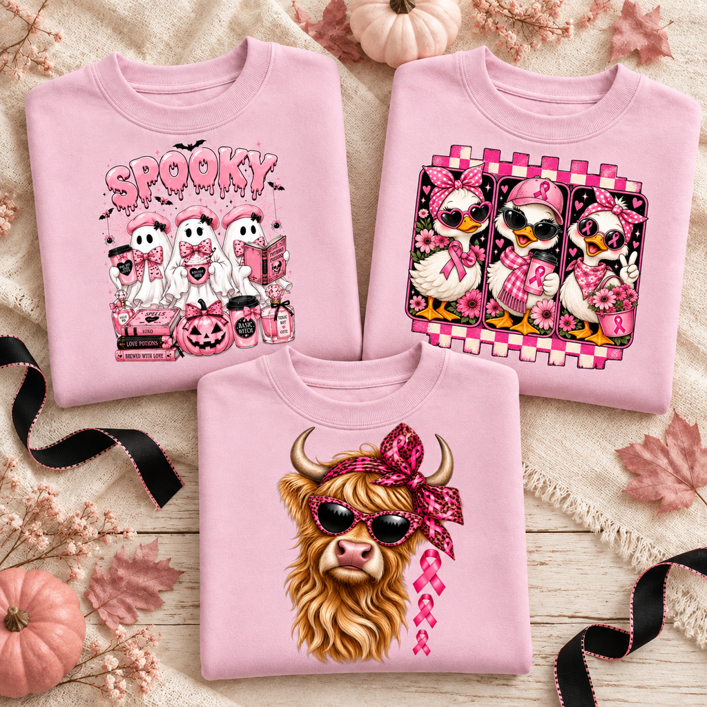 Pretty in Pink Graphic Apparel