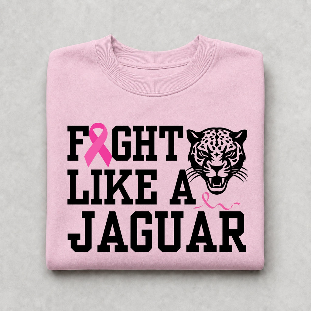 Fight Like a Jaguar Awareness Crewneck Sweatshirt