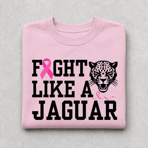 Fight Like a Jaguar Awareness Crewneck Sweatshirt