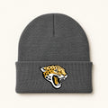 TJ Jaguars Logo Gray Knit Beanie