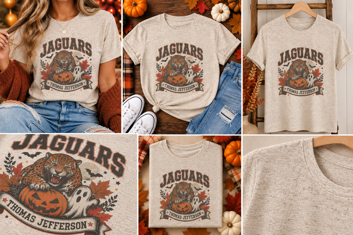 Vintage Jaguars Halloween T-Shirt
