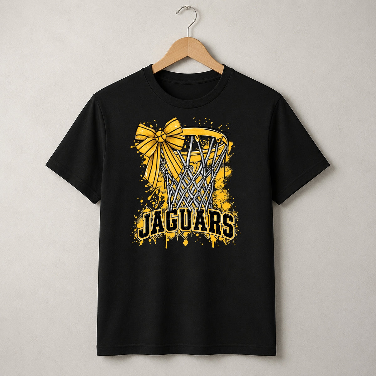 Jaguars Basketball Bow