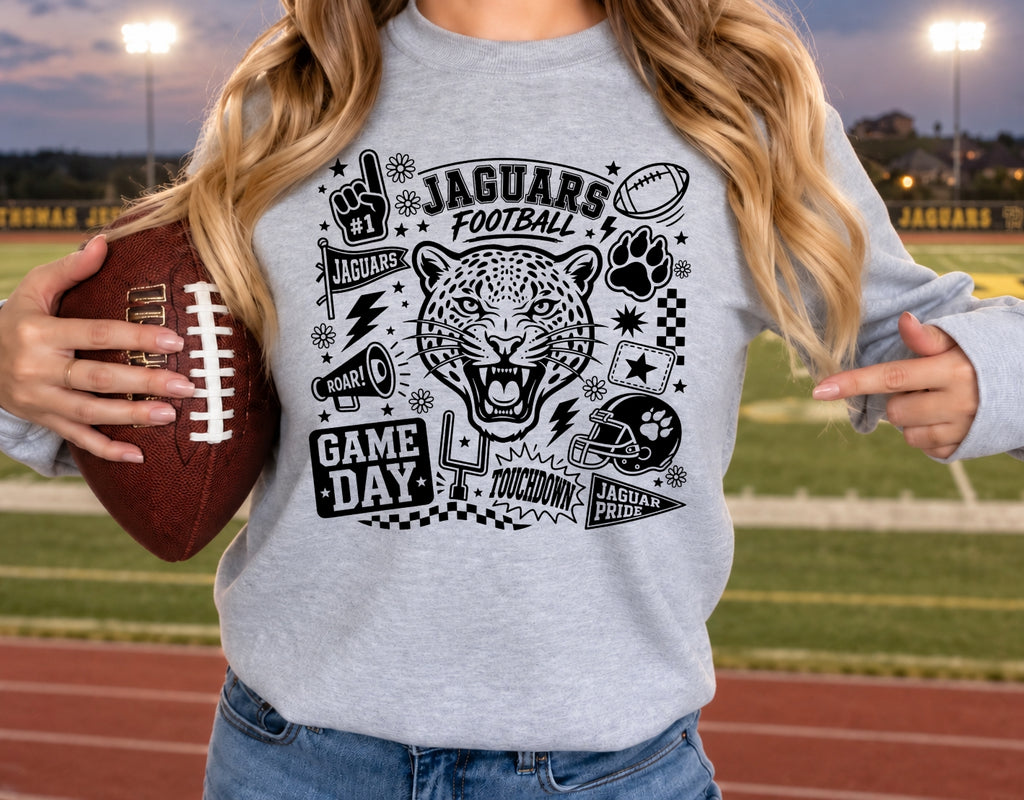 Jaguars Football Game Day Collage