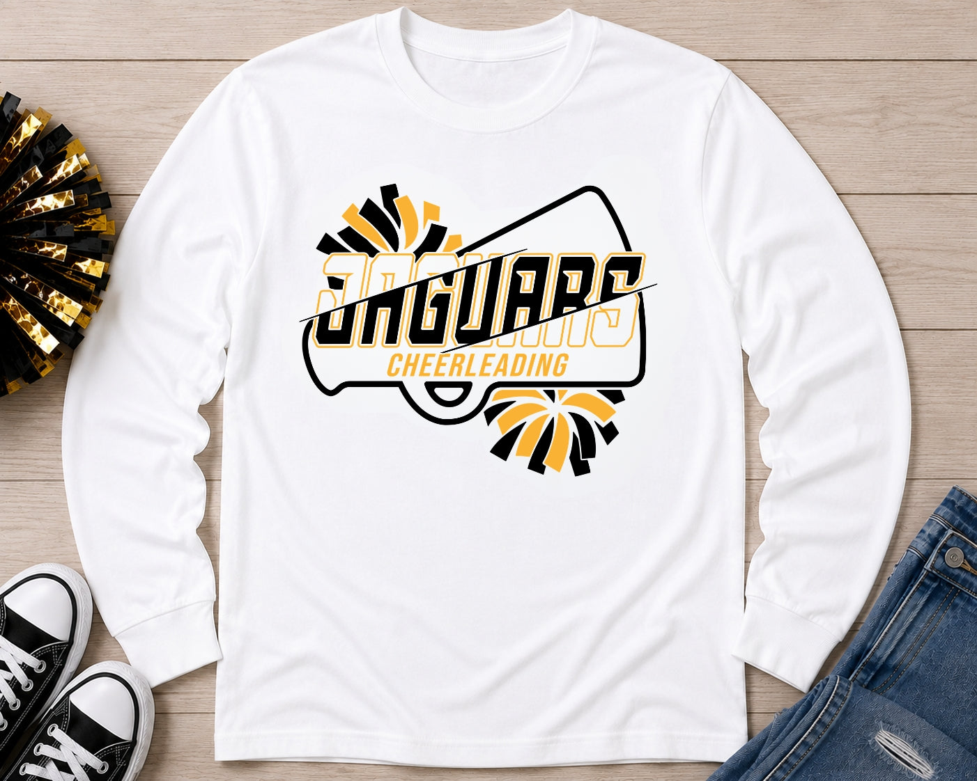 Jaguars Cheerleading Long Sleeve Shirt