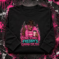 In October We Wear Pink Horror Crewneck Sweatshirt