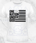 One Nation Under God Patriotic American Flag Shirt