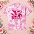 Pink Out Crystal Tie-Dye T-Shirt – Choose Your Design