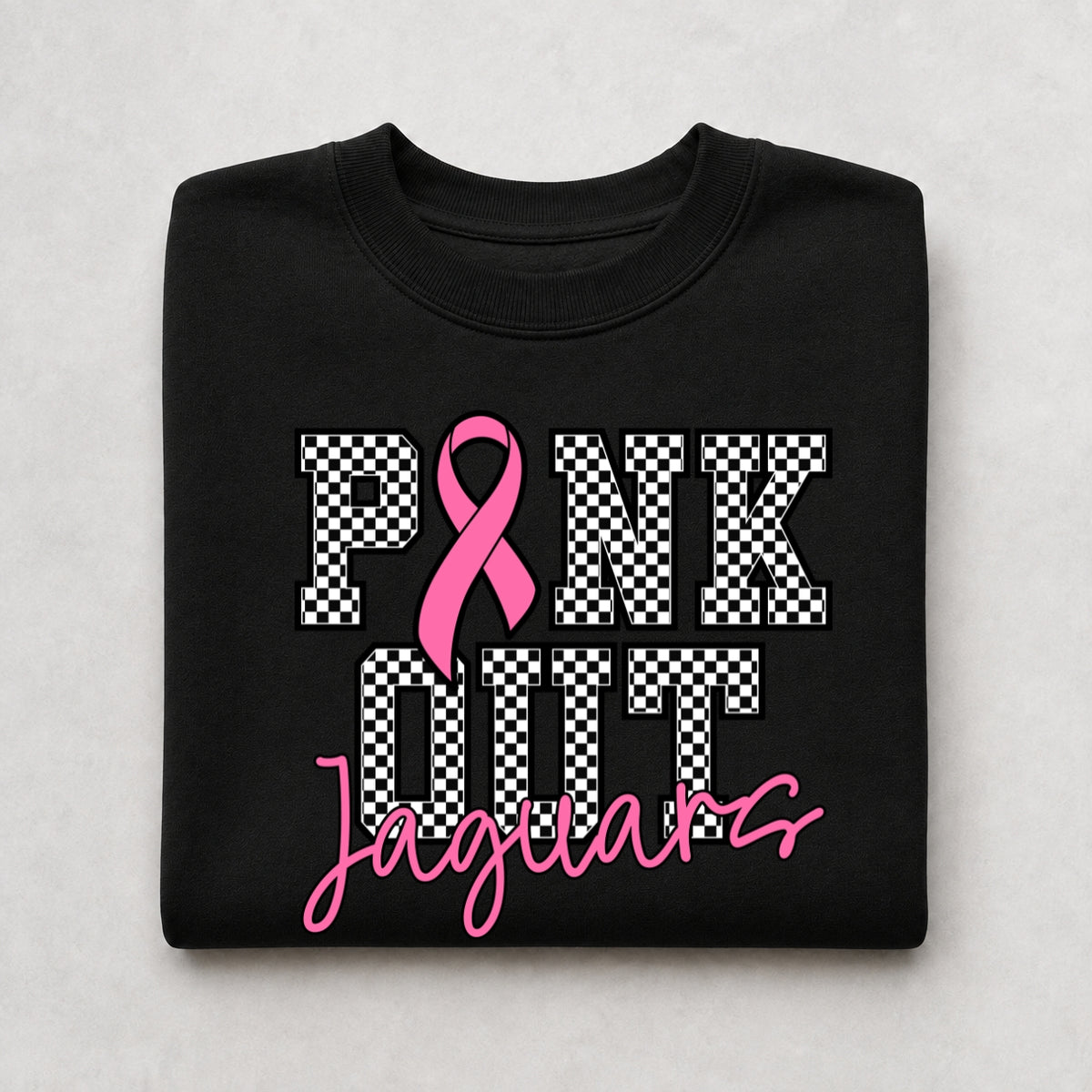 Pink Out Jaguars Crewneck