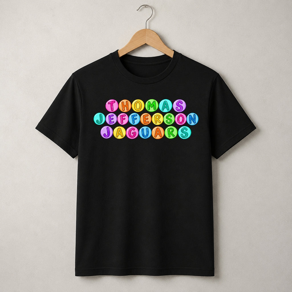Thomas Jefferson Jaguars Color Pop Shirt