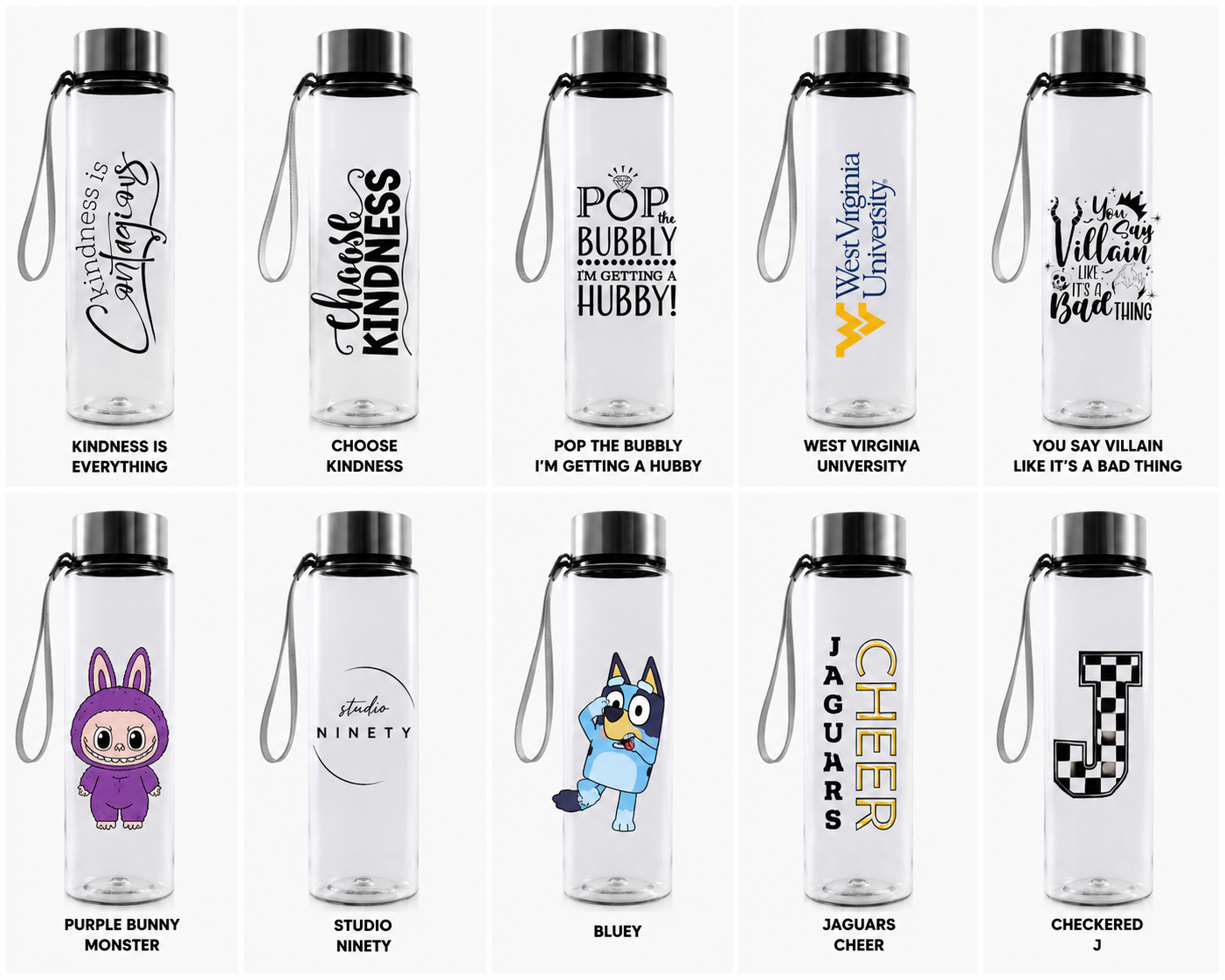 18oz Personalized Water Bottle