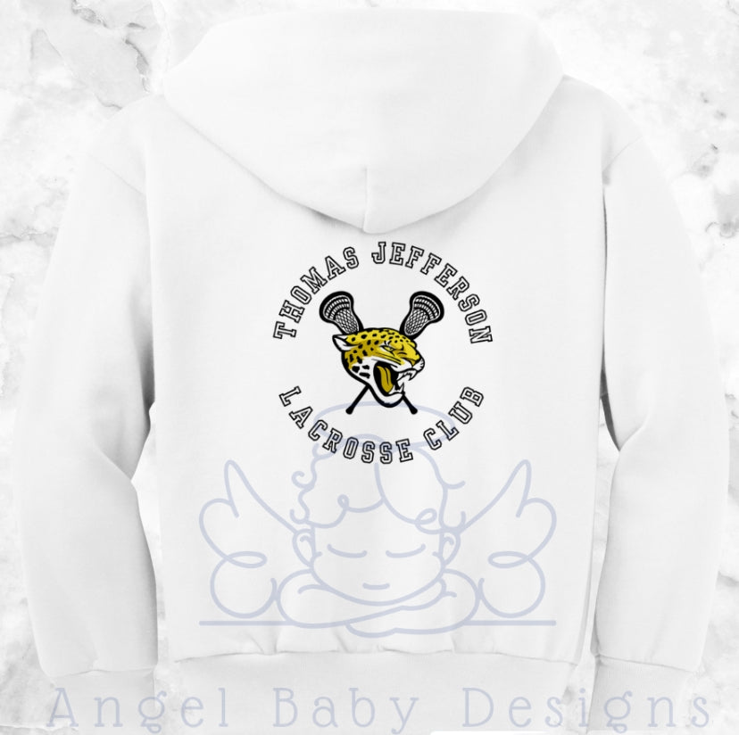 TJ Lacrosse Full Zip Hoodie